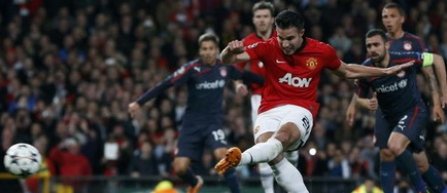 Manchester United a invins pe Olympiakos, scor 3-0, si s-a calificat in sferturi